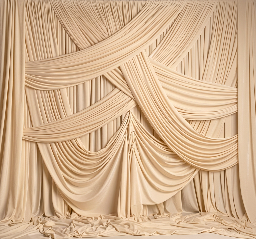Ivory Cathedral Drape