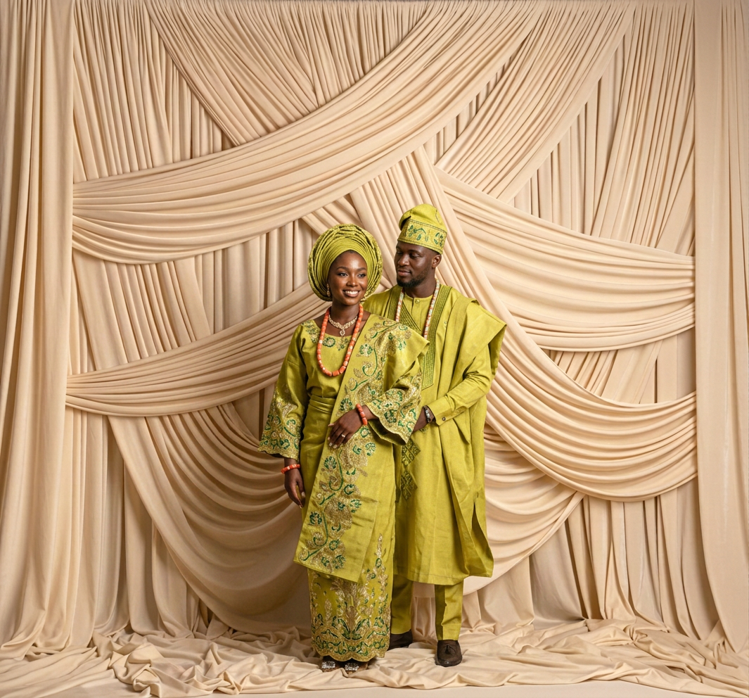 Ivory Cathedral Drape